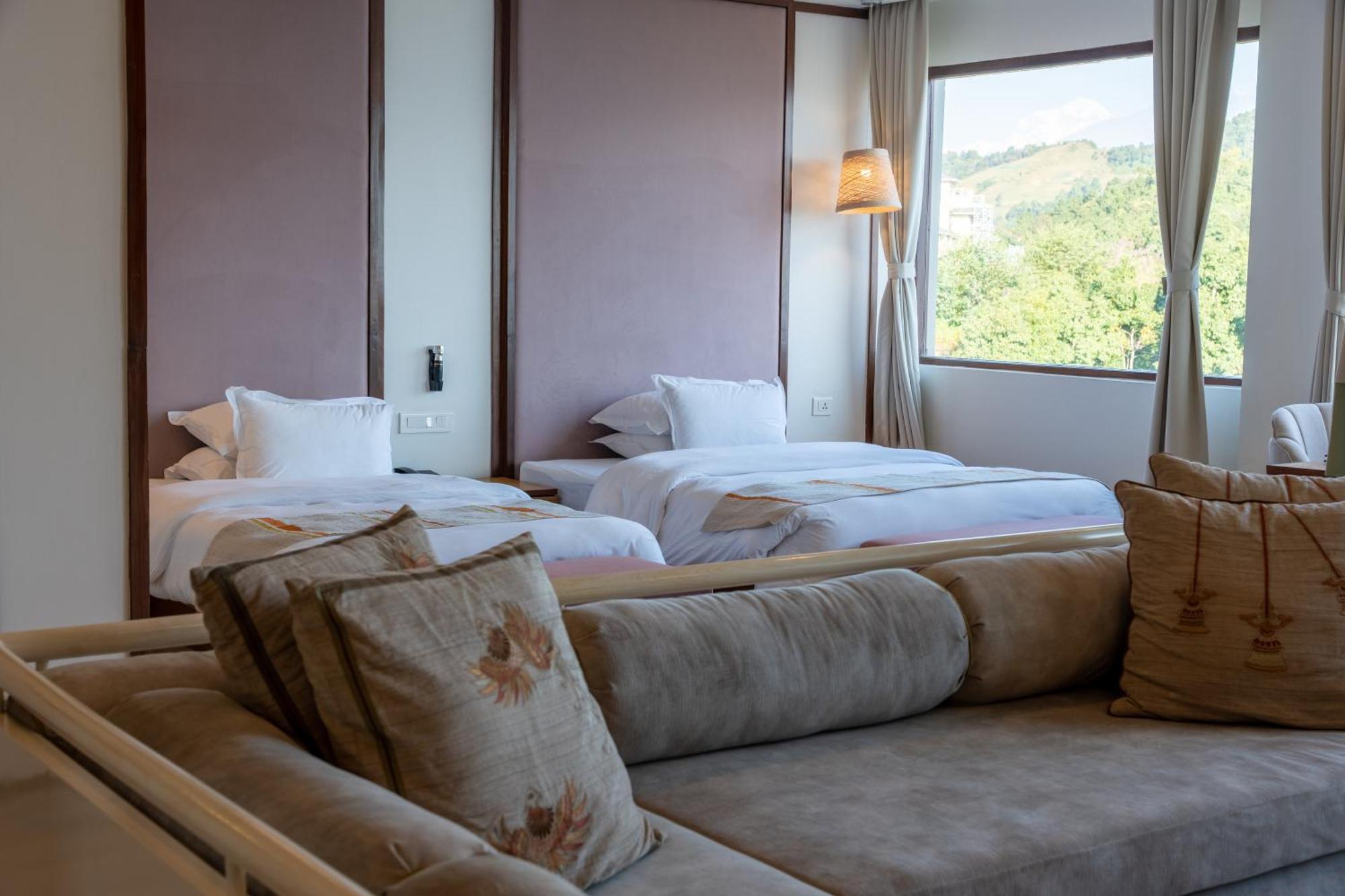 Hotel Annapurna View Sarangkot Pokhara Exterior foto